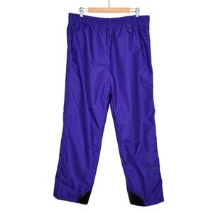 Alpen Mountain Wear Men's Vintage Full Zip Tear Away Ski Pants Purple XL